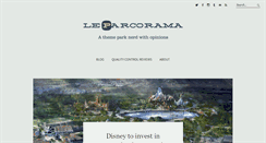Desktop Screenshot of leparcorama.com