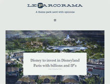 Tablet Screenshot of leparcorama.com